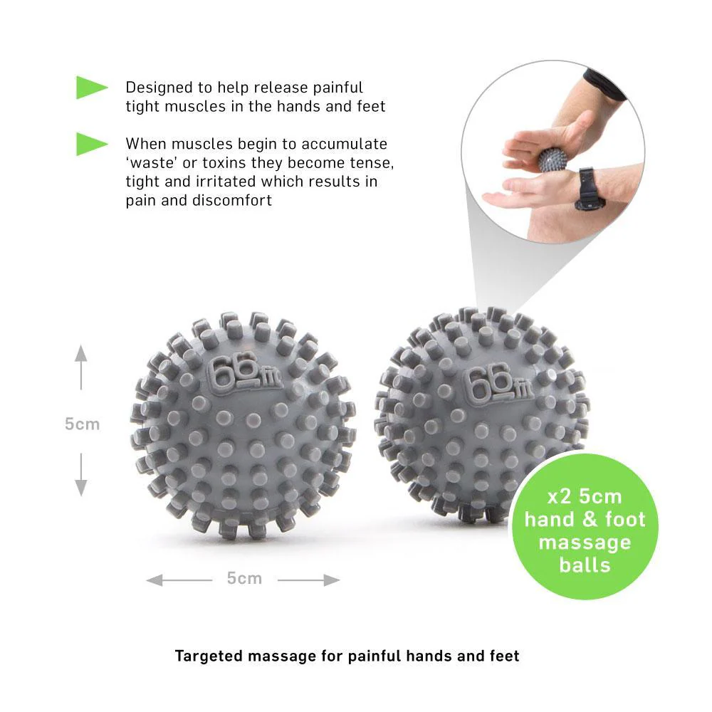66fit Hand and Foot Massage Balls x 2pcs - Image 3
