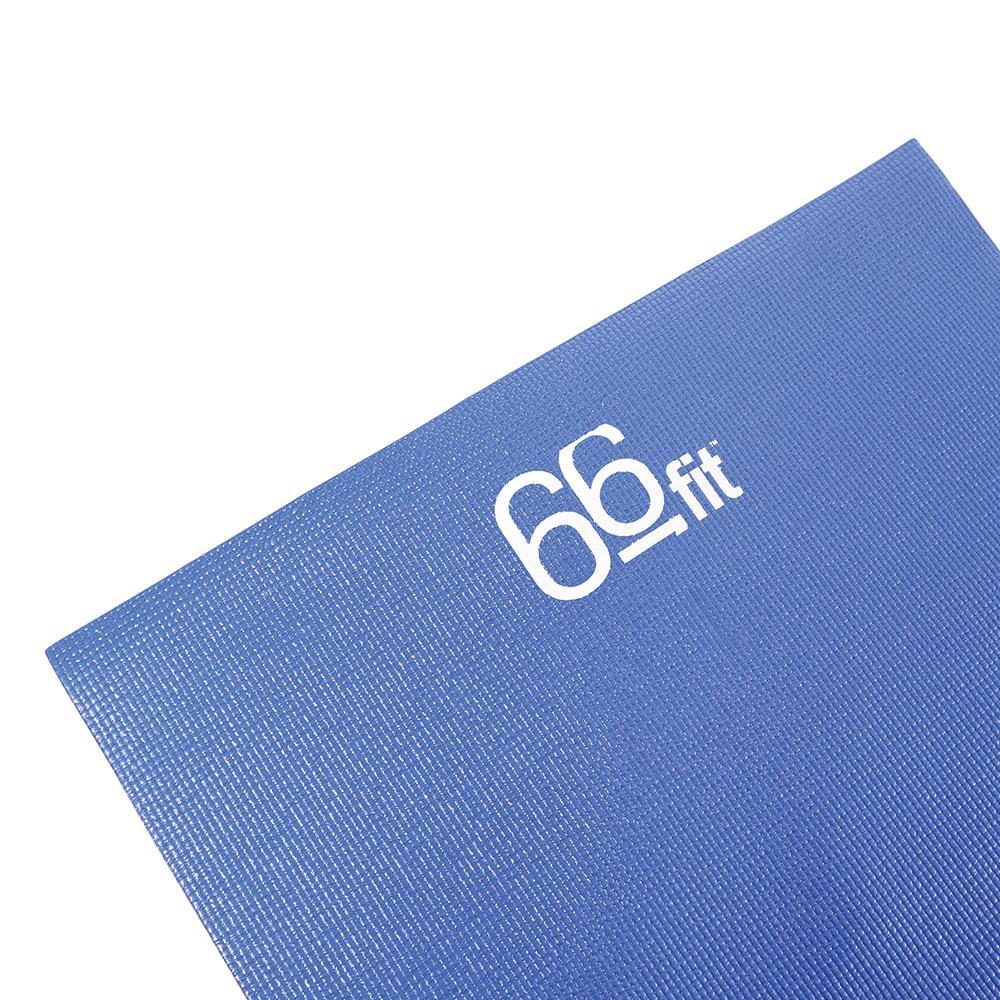 66fit Yoga Mat Plus+ Blue - With Carry Bag - Image 6